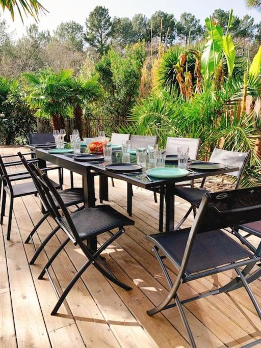Villa Arcachon 12 Pers Avec Piscine Chauffee 1 Mai Au 30 Sept Eksteriør bilde